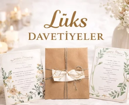 Lüks Davetiyeler