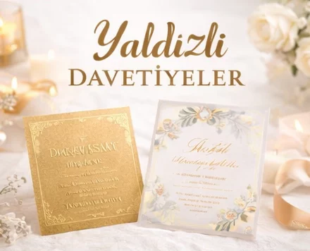 Yaldızlı Davetiyeler